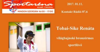 Tobai-Sike Renáta a Sportarénában